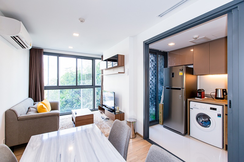 ให้เช่าคอนโด ทากะ เฮาส์ เอกมัย 12 พื้นที่ 52.68 ตร.ม. 2 ห้องนอน เช่า 33,000 บ/ด