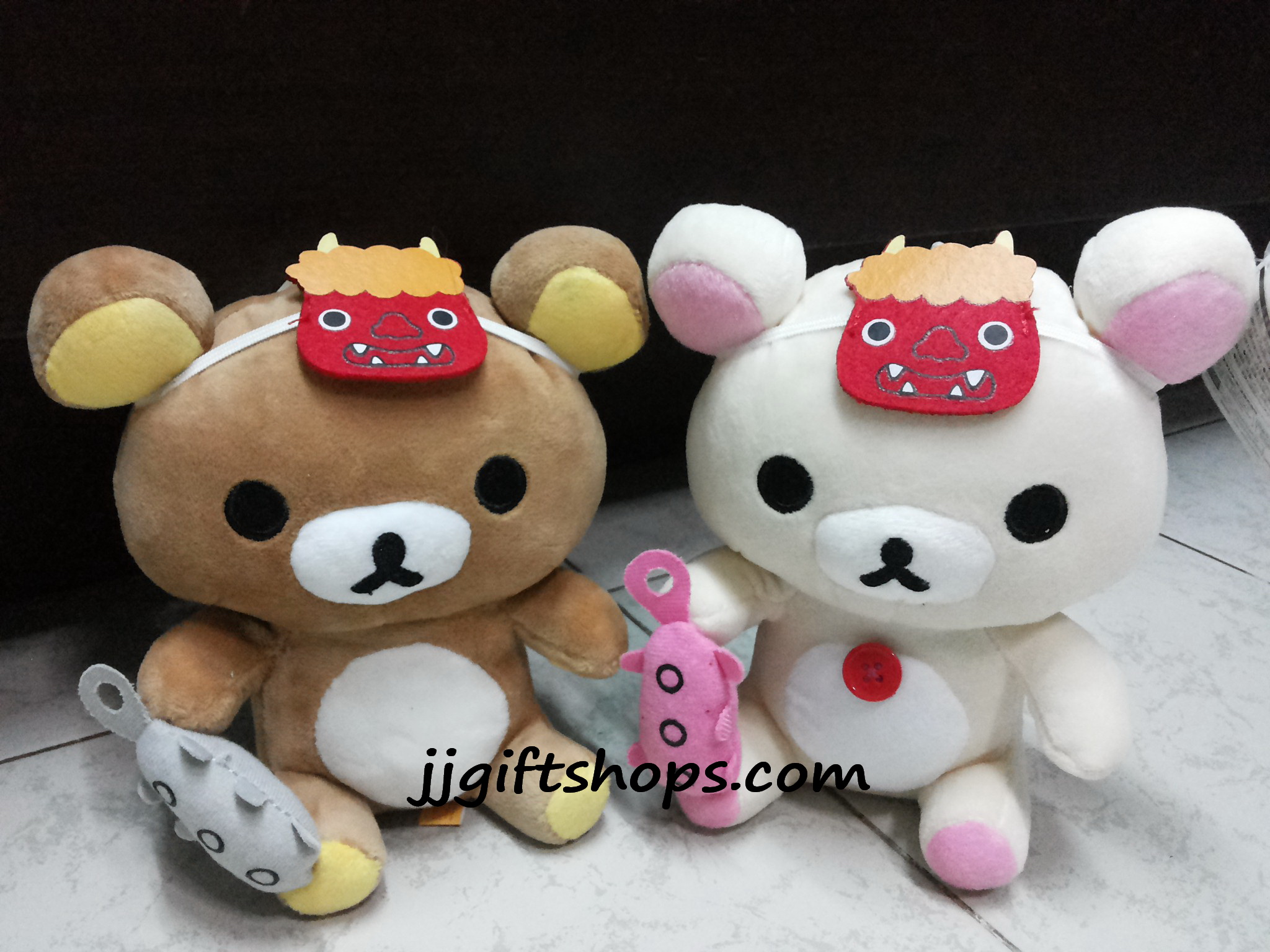 ตุ๊กตาหมี เซ็ตคู่ ริลัคคุมะ และ โคริลัคคุมะ ขนาด 7 นิ้ว