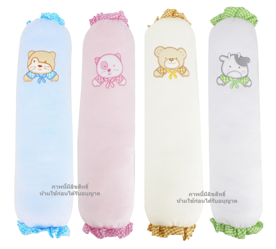 TomTom joyful ชุดหมอนหลุมและหมอนข้างผ้าสำลี