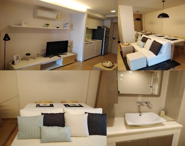 ให้เช่าคอนโด ลิฟ แอท 49 พื้นที่ 39 ตร.ม. 1 ห้องนอน ให้เช่า 20,000 บ/ด