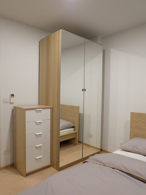 ให้เช่าคอนโด เดอะทรี สุขุมวิท 71-เอกมัย พื้นที่ 27 ตรม. 1 ห้องนอน เช่า 10,500 บาท/เดือน