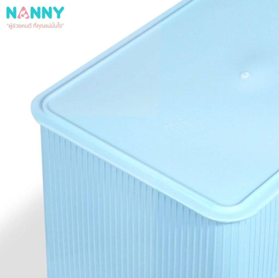 Nanny กล่องใส่ของอเนกประสงค์ ลาย Family Size L รุ่น N3040FM