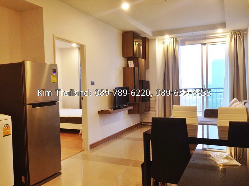 ให้เช่าคอนโด ศุภาลัย เวลลิงตัน พื้นที่ 47 ตร.ม. 1 ห้องนอน. เช่า 18,000 บ/ด