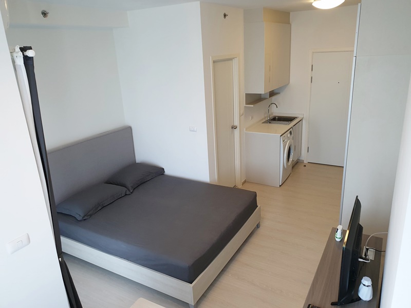 ให้เช่าคอนโด แชปเตอร์วัน อีโค รัชดา-ห้วยขวาง พื้นที่ 23 ตรม. สตูดิโอ เช่า 11,000 บ/ด