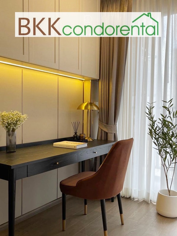 ให้เช่าคอนโด พาร์ค ออริจิ้น พญาไท พื้นที่ 36 ตร.ม. 1 ห้องนอน เช่า 32,000 บ/ด