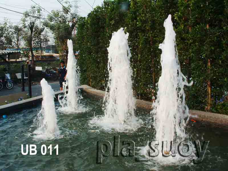 น้ำพุ ฮวงจุ้ยหน้าห้างบ่อ 3 เหลี่ยม Urban Square