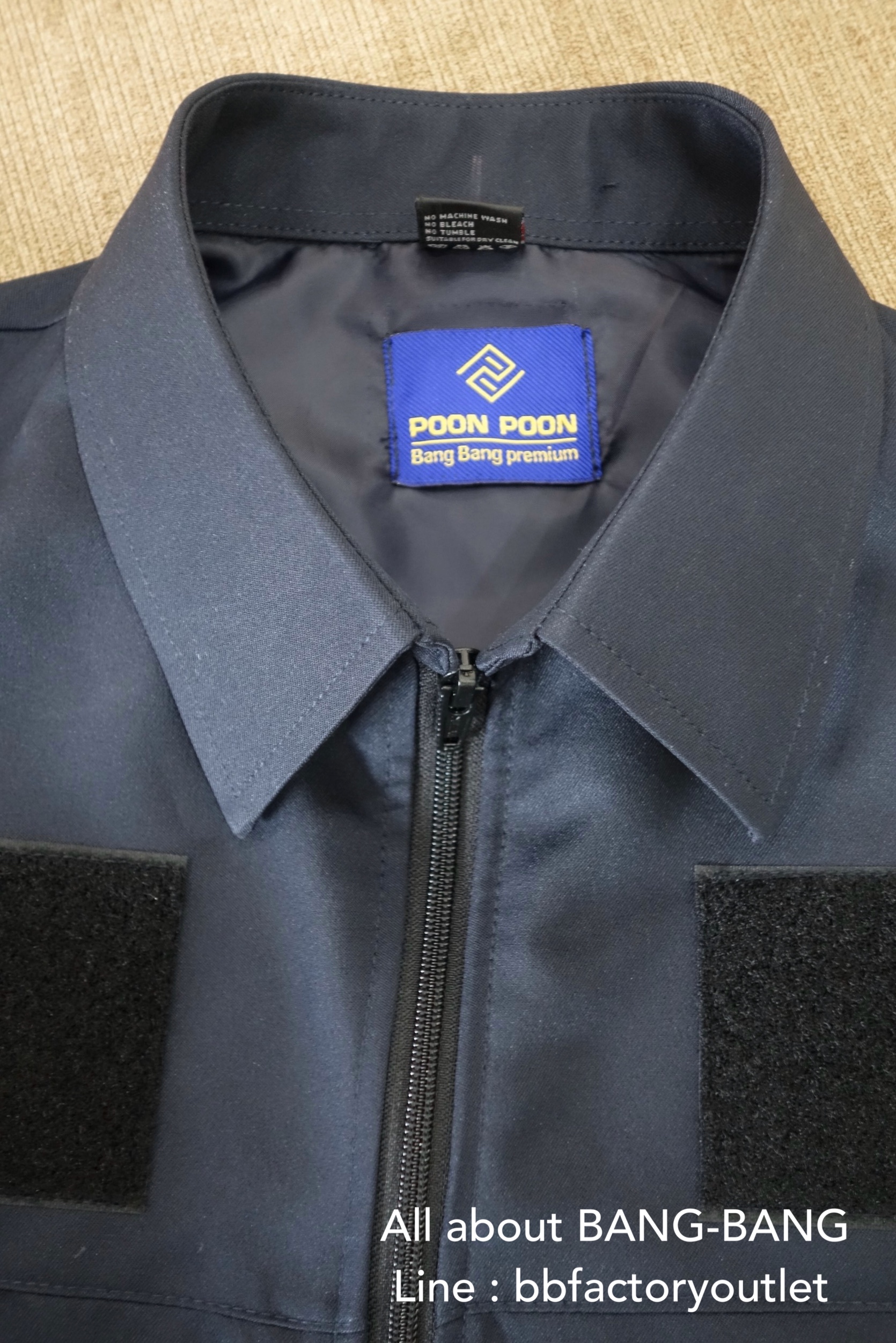 เสื้อกั๊กกรมการปกครอง ปกเชิ้ต ยี่ห้อ POON POON by BANG BANG