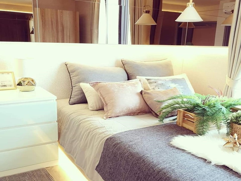 ให้เช่าคอนโด เดอะ เบส การ์เดน พระราม 9 พื้นที่ 30 ตรม. 1 ห้องนอน เช่า 16,900 บ/ด