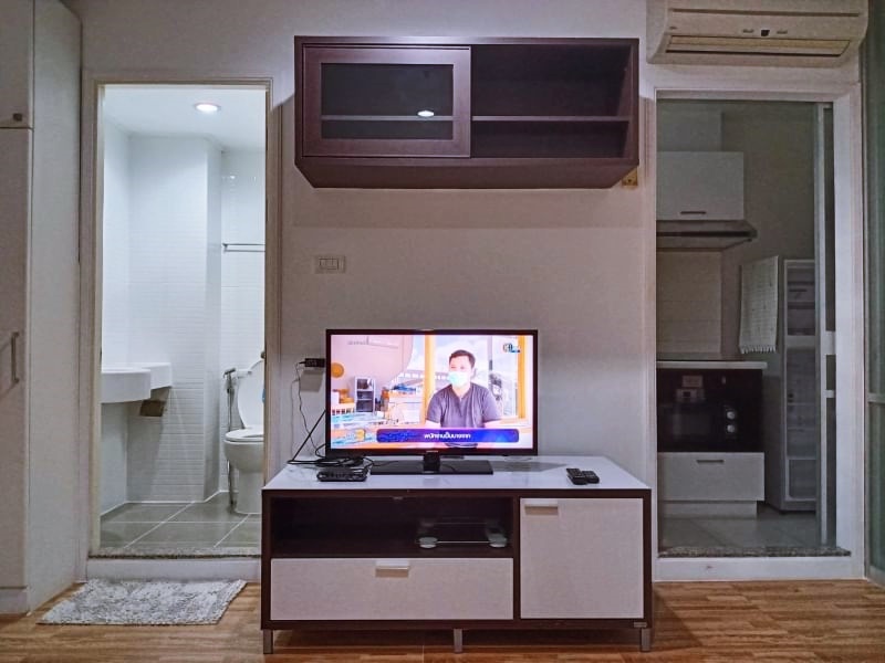 ให้เช่าคอนโด ลุมพินี เพลส รามอินทรา-หลักสี่ พื้นที่ 35 ตร.ม. 1 ห้องนอน เช่า 10,000 บ/ด