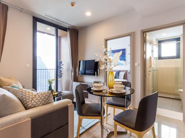 ให้เช่าคอนโด โอกะ เฮาส์ พื้นที่ 41 ตร.ม. 2 ห้องนอน ห้องมุม ราคา 30,000 บาท/เดือน