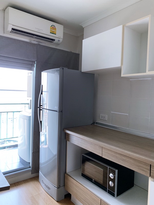 ให้เช่าคอนโด ลุมพินี พาร์ค ปิ่นเกล้า พื้นที่ 28 ตร.ม. 1 ห้องนอน เช่า 9,000 บ/ด