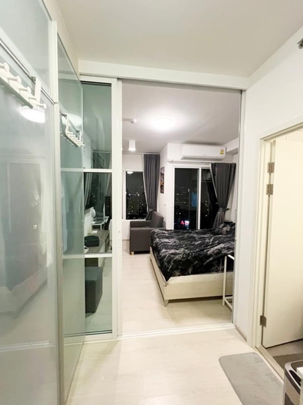 ให้เช่าคอนโด แชปเตอร์วัน อีโค รัชดา – ห้วยขวาง พื้นที่ 23 ตรม. สตูดิโอ เช่า 9,000 บ/ด