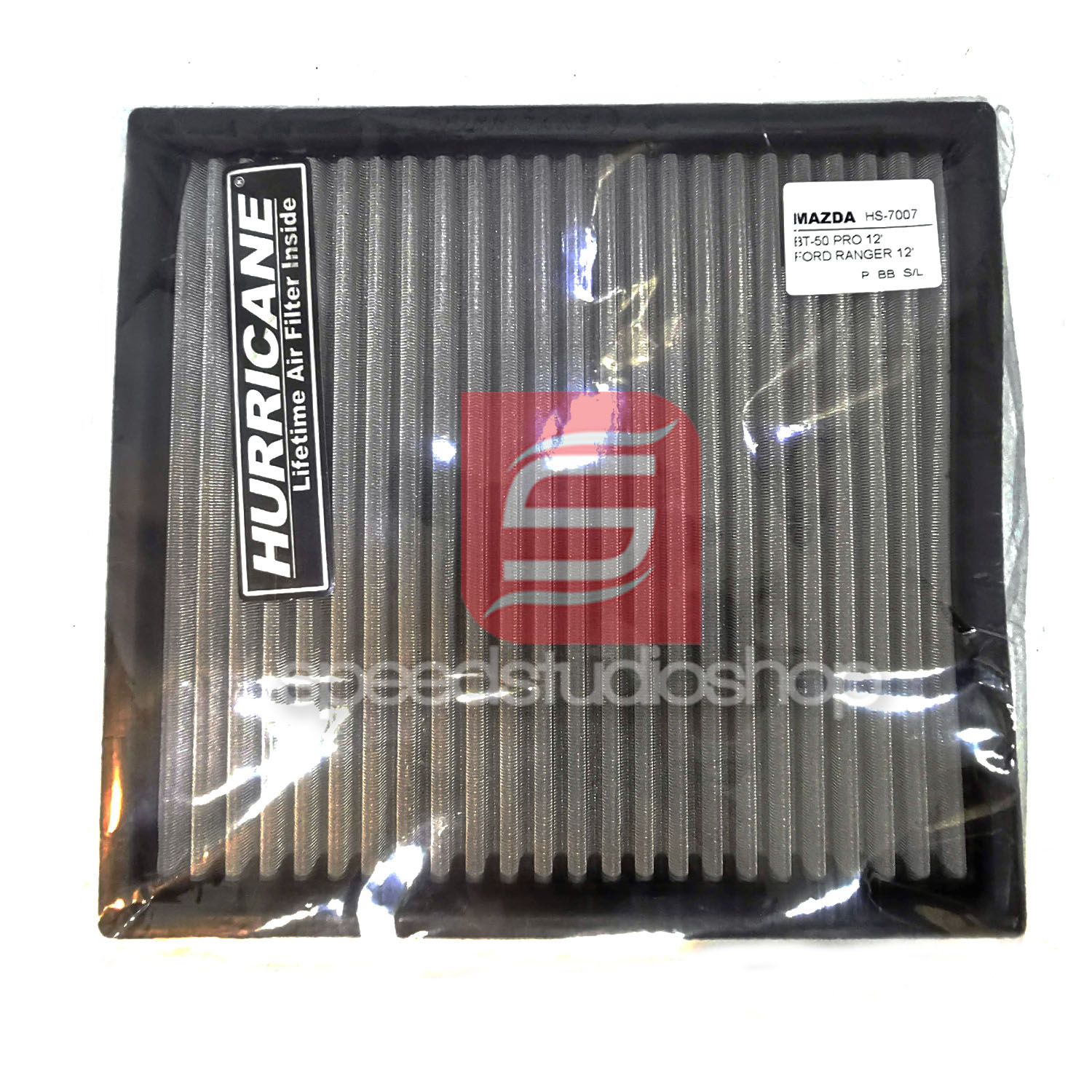 Speed Studio Hurricane กรองแอร์ สแตนเลส Mazda BT50 pro ปี 2012-2018, Ford Ranger ปี 2012-2018
