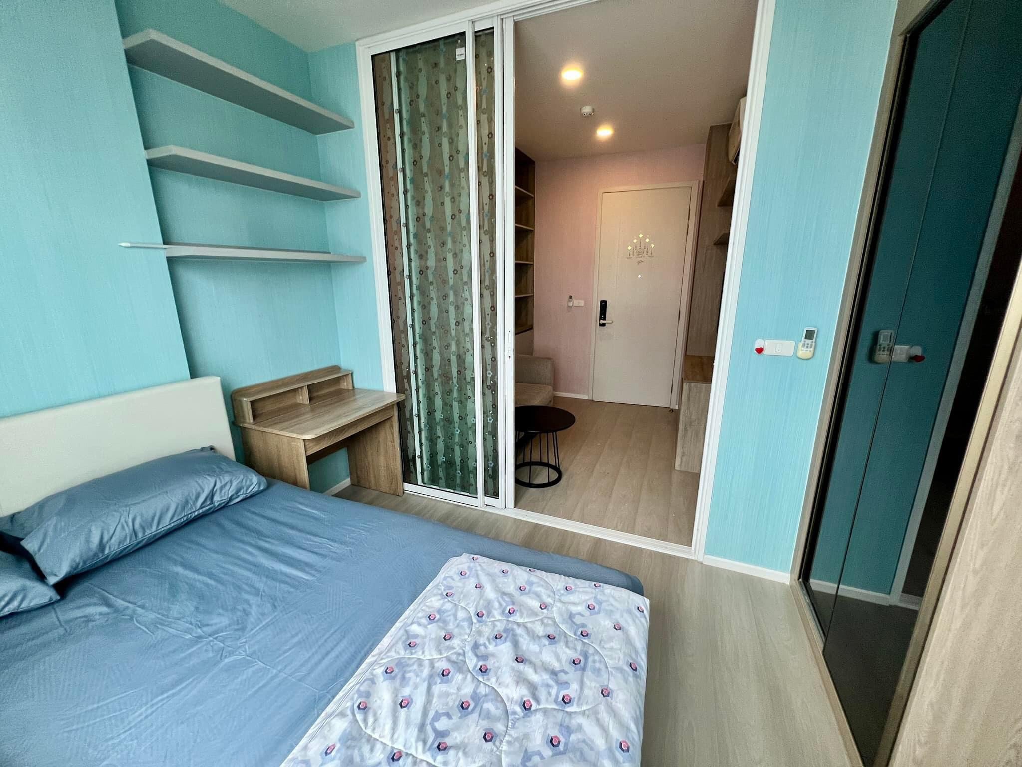 ให้เช่าคอนโด เดอ ลาพีส จรัญ 81 พื้นที่ 26 ตรม. 1 ห้องนอน ราคาเช่า 12,000 บาท/เดือน