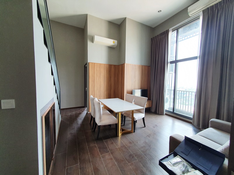 ให้เช่าคอนโด ซี เอกมัย พื้นที่ 66.8 ตร.ม. 3 ห้องนอน (ดูเพล็กซ์) เช่า 38,000 บ/ด