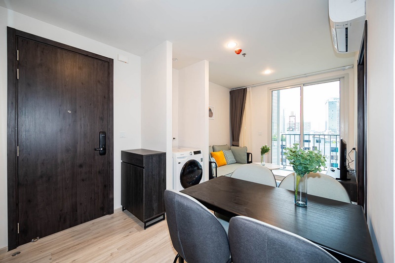 ให้เช่าคอนโด เอ็กซ์ที ห้วยขวาง พื้นที่ 53.72 ตร.ม. 2 ห้องนอน เช่า 28,000 บ/ด