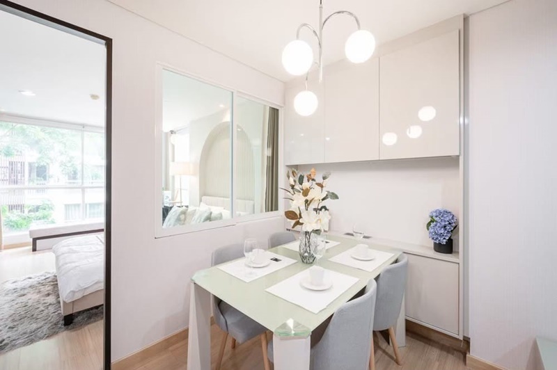 ให้เช่าคอนโด ดิ แอดเดรส ปทุมวัน พื้นที่ 47 ตร.ม. 1 ห้องนอน เช่า 22,000 บ/ด