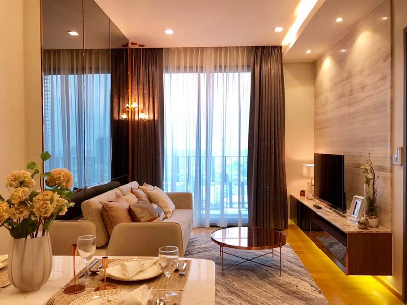 ให้เช่าคอนโด คีนน์ บาย แสนสิริ พื้นที่ 54 ตร.ม. 1 ห้องนอน เช่า 55,000 บ/ด