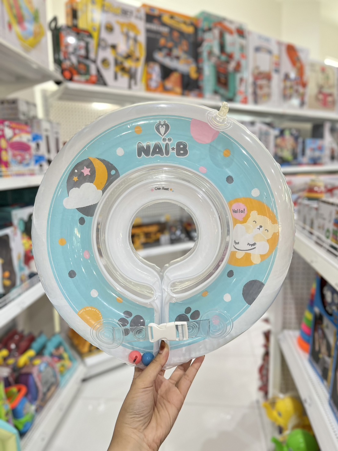 NAI-B Baby Neck Swim Tube ห่วงยางคอ 2 ชั้น สำหรับเด็ก