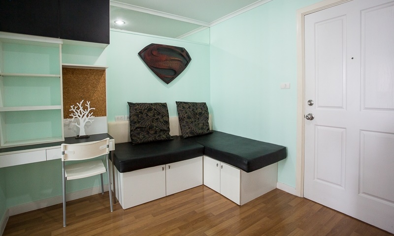 ให้เช่าคอนโด ลุมพินี เพลส รัชโยธิน พื้นที่ 28 ตร.ม. 1 ห้องนอน ให้เช่า 9,000 บ/ด