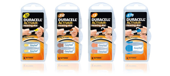 ถ่านเครื่องช่วยฟัง Duracell