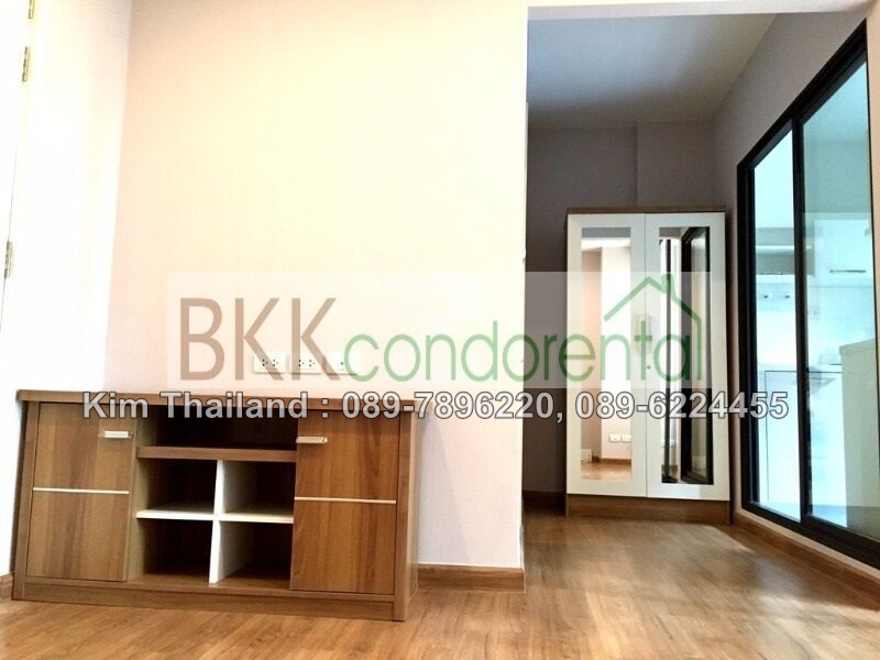 ให้เช่าคอนโด เดอะทรี พริวาต้า พื้นที่ 27.5 ตร.ม. 1 ห้องนอน เช่า 10,000 บ/ด