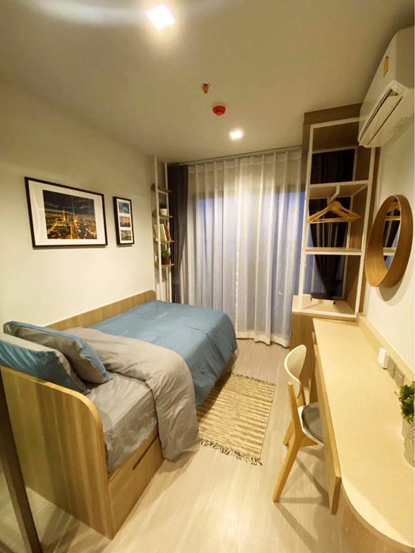 ให้เช่าคอนโด ไลฟ์ อโศก - พระราม 9 พื้นที่ 40 ตร.ม. 2 ห้องนอน เช่า 24,000 บ/ด