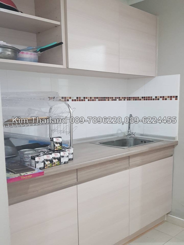 ให้เช่าคอนโด ลุมพินี เพลส รัชโยธิน ชั้น 8 พื้นที่ 30 ตรม. 1 ห้องนอน เช่า 11,000 บ/ด