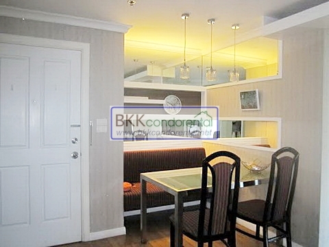 ให้เช่าคอนโด ลุมพินี เพลส พระราม 9 ตึก D ชั้น 8 พื้นที่ 70 ตรม. 2 ห้องนอน