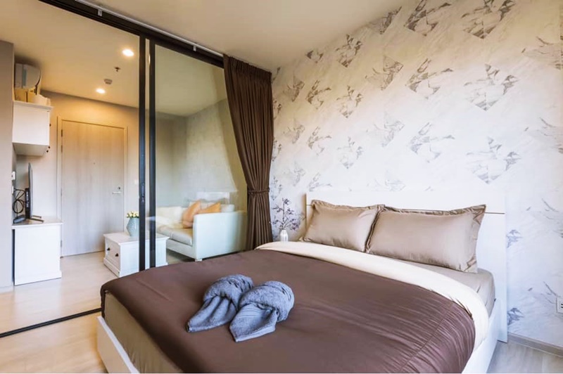 ให้เช่าคอนโดไลฟ์ อโศก พื้นที่ 30 ตร.ม. 1 ห้องนอน เช่า 18,000 บ/ด