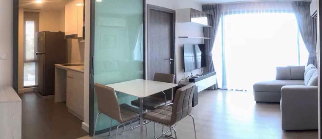 ให้เช่า เมโทร ลักซ์ โรสโกลด์ พหล - สุทธิสาร 57 ตรม. 2 ห้องนอน ราคาเช่า 20,000 บาท/เดือน