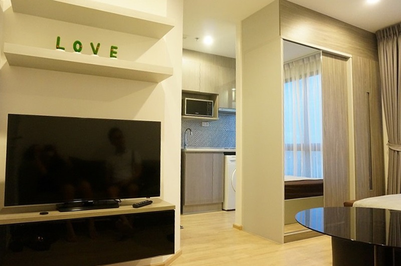 ให้เช่าคอนโด ไอดีโอ สาทร-ท่าพระ พื้นที่ 22 ตร.ม. สตูดิโอ เช่า 9,000 บ/ด