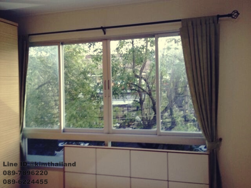 ให้เช่า คอนโด ลุมพินี วิลล์ ศูนย์วัฒนธรรม 39.63 ตร.ม. ชั้น2 ห้องมุม ตึกA ทิศใต้ วิวเมือง 14,000 บ/ด