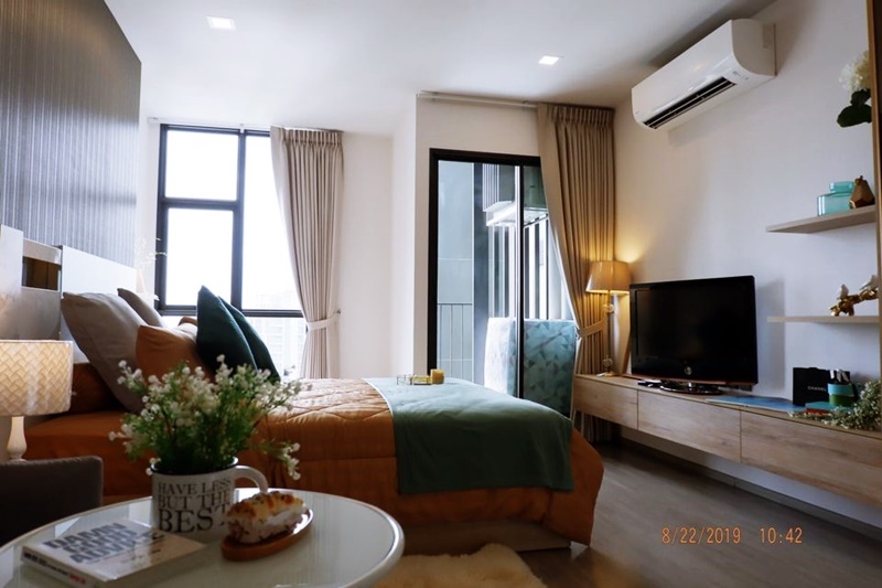 ให้เช่าคอนโด ริทึ่ม เอกมัย พื้นที่ 30.5 ตร.ม. 1 ห้องนอน เช่า 20,000 บ/ด