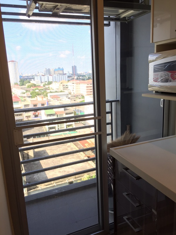 ให้เช่าคอนโด เดอะ ทรี บางโพ สเตชั่นพื้นที่ 33 ตร.ม. 1 ห้องนอน เช่า 8,500 บ/ด