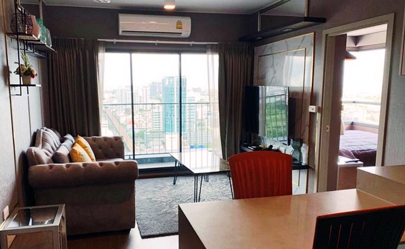 ให้เช่า ไอดีโอ สุขุมวิท 93 พื้นที่ 57 ตร.ม. 2 ห้องนอน เช่า 38,000 บ/ด
