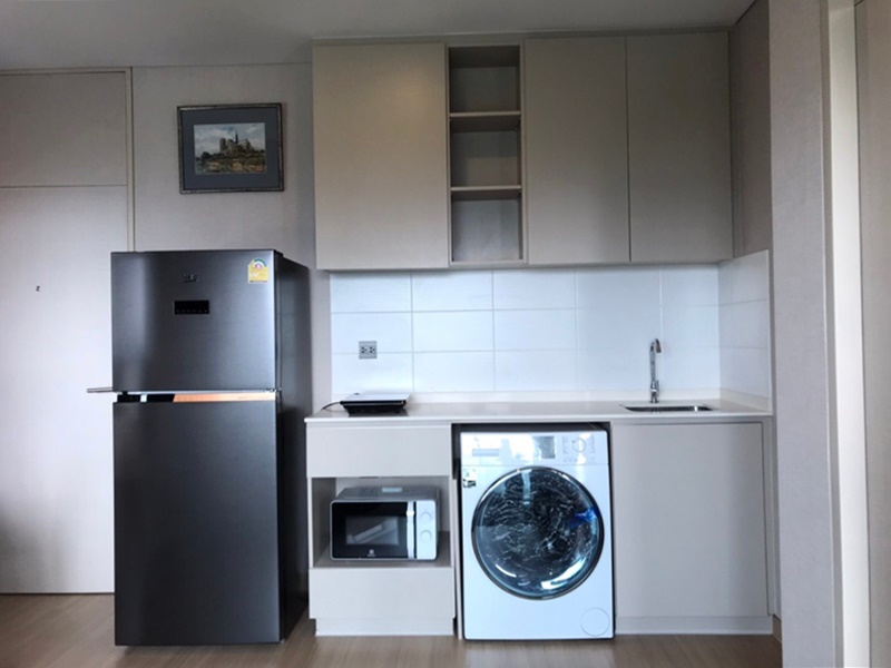 ให้เช่าคอนโด ลุมพินี สวีท เพชรบุรี-มักกะสัน พื้นที่ 42 ตรม. 2 ห้องนอน เช่า 19,500 บาท/เดือน