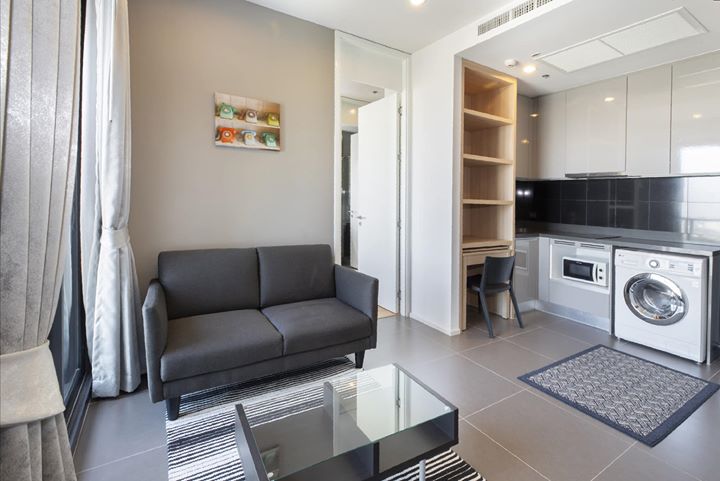 ให้เช่าคอนโด เอ็ม ลาดพร้าว พื้นที่ 38 ตร.ม. 1 ห้องนอน เช่า 23,000 บ/ด