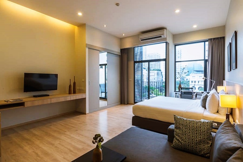 ให้เช่าคอนโด เดอะ เรสซิเดนซ์ ออน ทองหล่อ พื้นที่ 47 ตร.ม. 1 ห้องนอน ให้เช่า 25,000 บ/ด