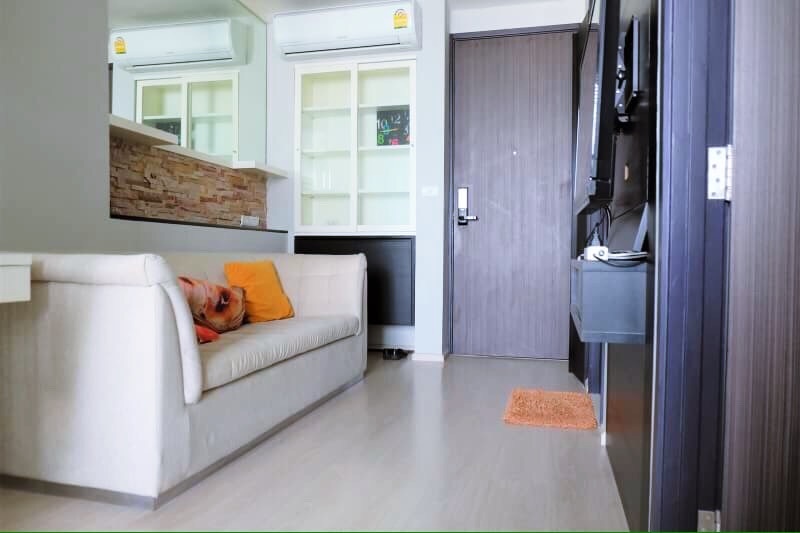 ให้เช่าคอนโด ริทึ่ม สุขุมวิท 44/1 พื้นที่ 35 ตร.ม. 1 ห้องนอน เช่า 22,000 บ/ด ลดราคาพิเศษ 18,000 บาท