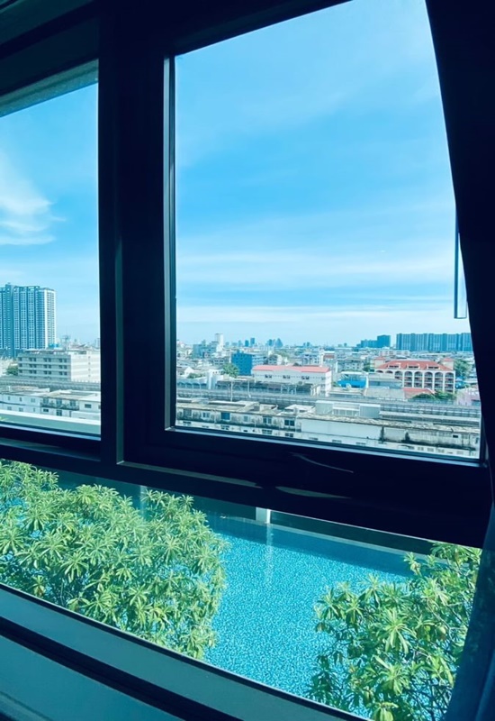 ขาย/ให้เช่า เดอะ สเตจ เตาปูน อินเตอร์เชนจ์ 33 ตร.ม. 1 ห้องนอน เช่า 9,000 บ/ด ขาย 3 ล.