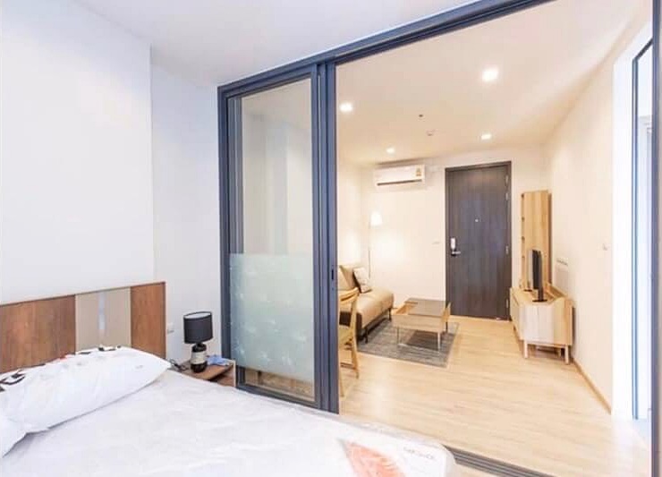 ให้เช่า เดอะ เบส การ์เดน พระราม 9 พื้นที่ 30.75 ตรม. 1 ห้องนอน เช่า 11,500 บ/ด