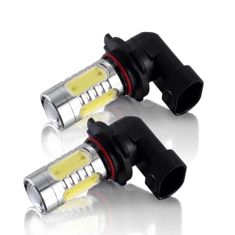 LED หลอดไฟ รถยนต์ HB4/9006 COB 4 LED Daylight (2 ชิ้น)