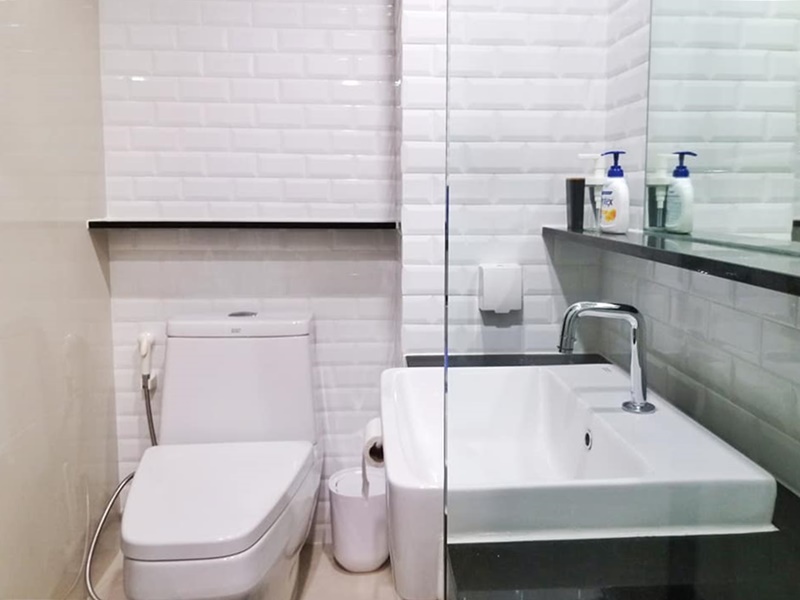 ให้เช่าคอนโด วิช ซิกเนเจอร์ มิดทาวน์ สยาม พื้นที่ 35 ตร.ม. 1 ห้องนอน ให้เช่า 24,000 บ/ด