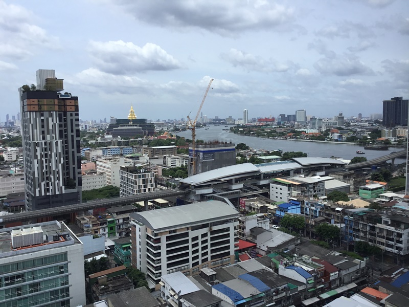 ให้เช่าคอนโด เดอะ ทรี บางโพ สเตชั่นพื้นที่ 30 ตร.ม. สตูดิโอ เช่า 8,000 บ/ด