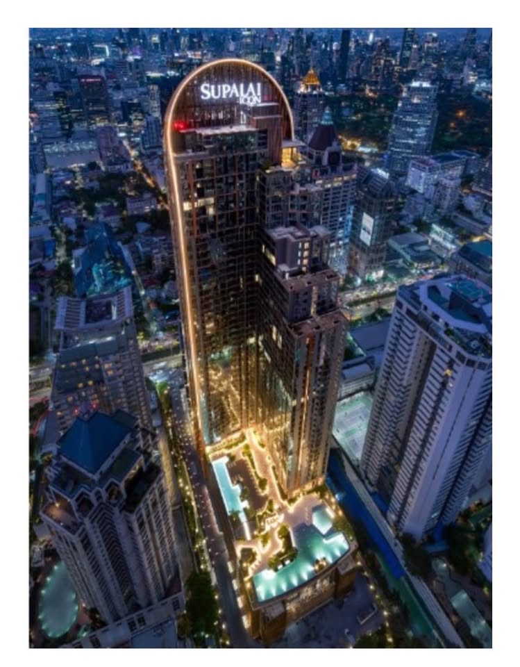 ให้เช่า Supalai Icon Sathorn ศุภาลัย ไอคอน สาทร 1ห้องนอน 1ห้องน้ำ ขนาด 45ตร.ม ชั้น 20 ทิศตะวันออก รารา 60,000บาท
