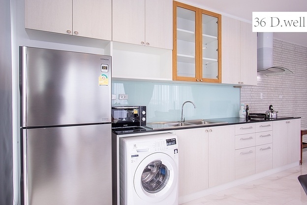 ให้เช่าคอนโด 36 ดี.เวล พื้นที่ 150 ตร.ม. 3 ห้องนอน (เพนส์เฮ้าส์) เช่า 45,000 บ/ด