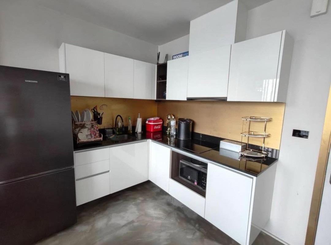 ให้เช่า คอนโด ควินน์ รัชดา17 พื้นที่ 45 ตร.ม 1 ห้องนอน ห้องมุม ราคา 22,000 บาท/เดือน