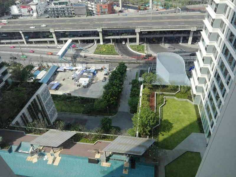 ให้เช่าคอนโด เดอะ เซนต์ เรสิเดนเซส พื้นที่ 30.73 ตร.ม. 1 ห้องนอน เช่า 18,000 บาท/เดือน