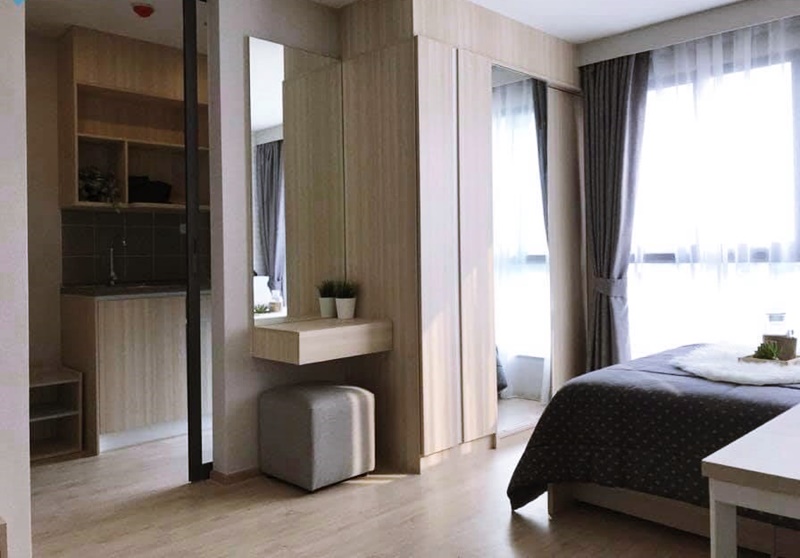 ให้เช่าคอนโดไอดีโอ โอทู พื้นที่ 26.5 ตร.ม. ห้องสตูดิโอ เช่า 11,000 บ/ด